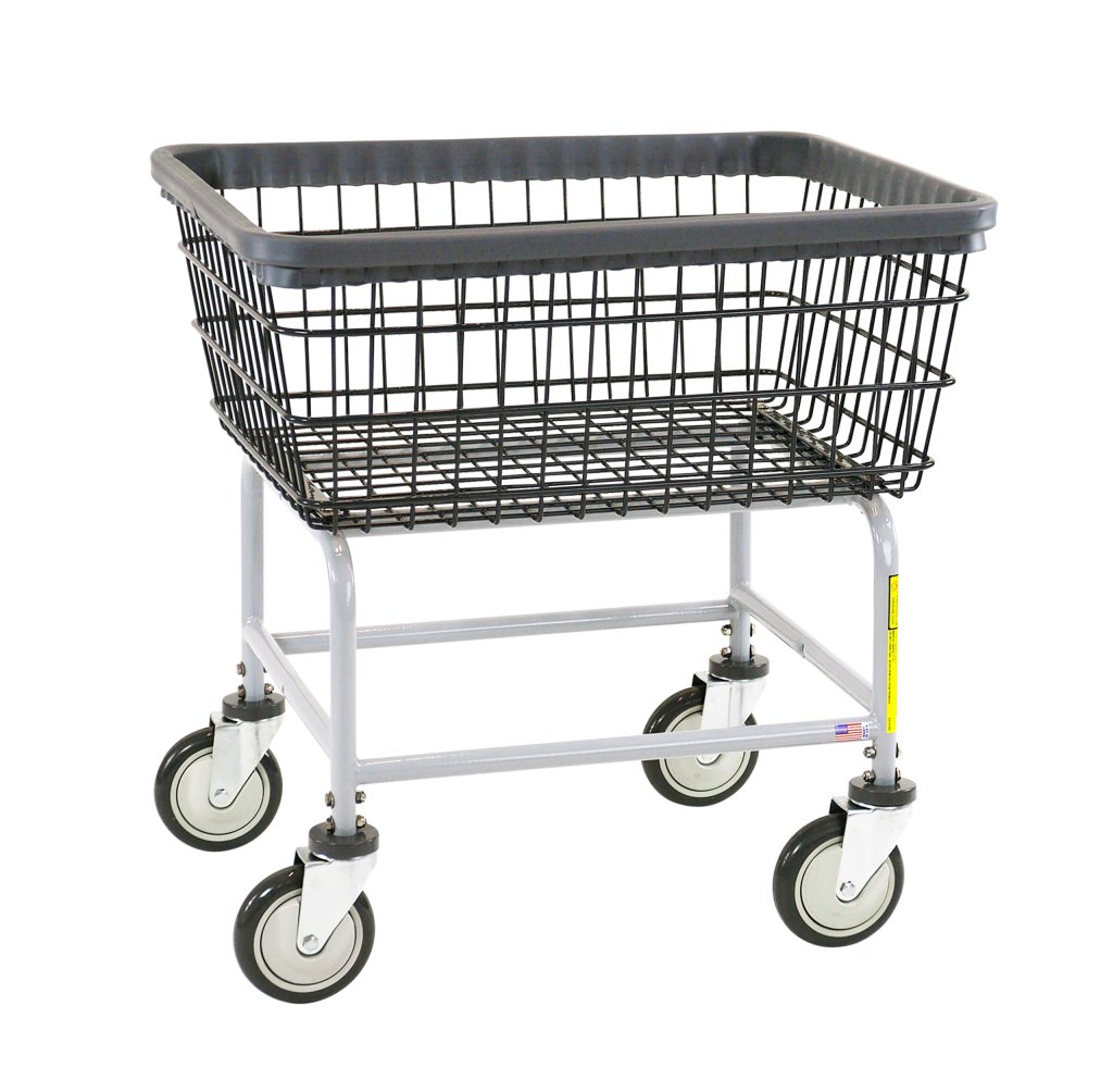R&B Wire® Dura-Seven™ Standard Capacity Wire Laundry Cart