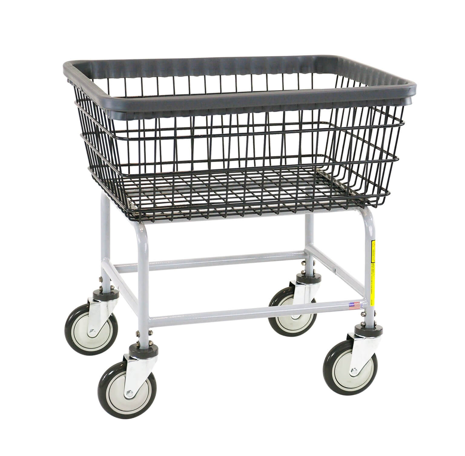 R&B Wire® Dura-Seven™ Standard Capacity Wire Laundry Cart