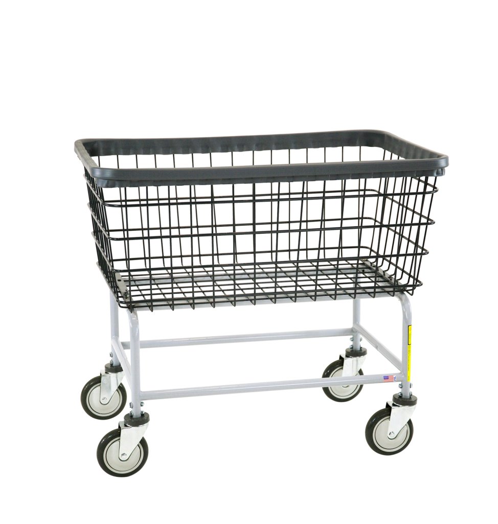 R&B Wire® Dura-Seven™ Large Capacity Laundry Cart
