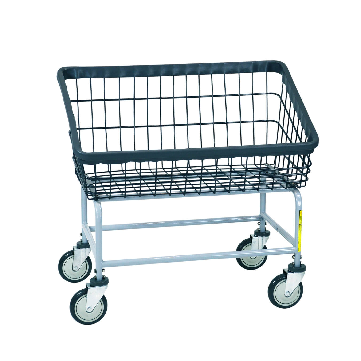 R&B Wire® Dura-Seven™ Large Front Load Wire Laundry Cart