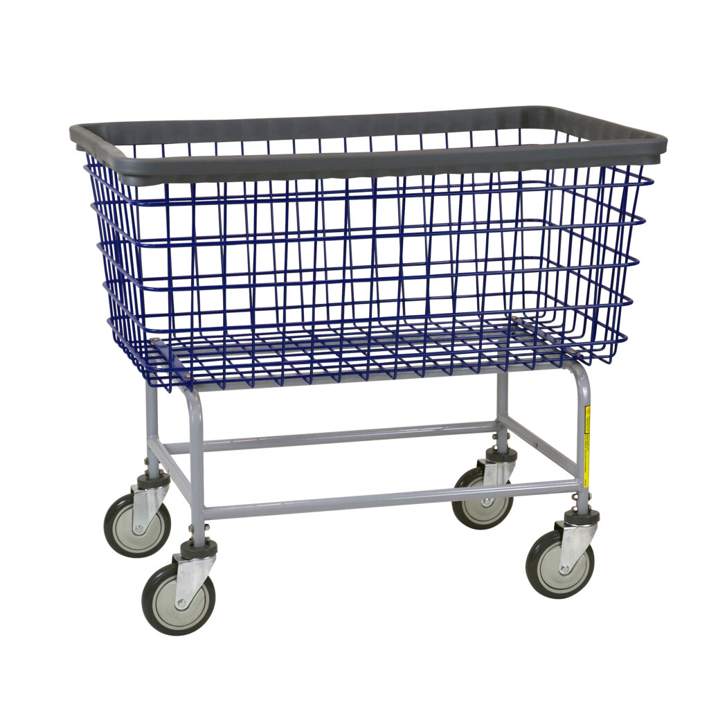 R&B Wire® Mega Capacity "Big Dog" Wire Laundry Cart