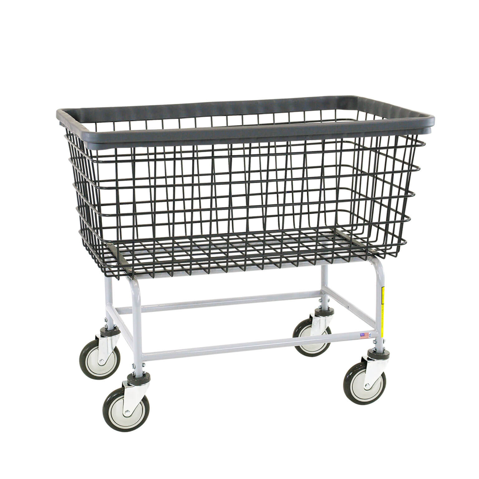 R&B Wire® Dura-Seven™ Mega Capacity "Big Dog" Laundry Cart