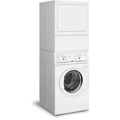 Unimac light commercial stacked washer/dryer